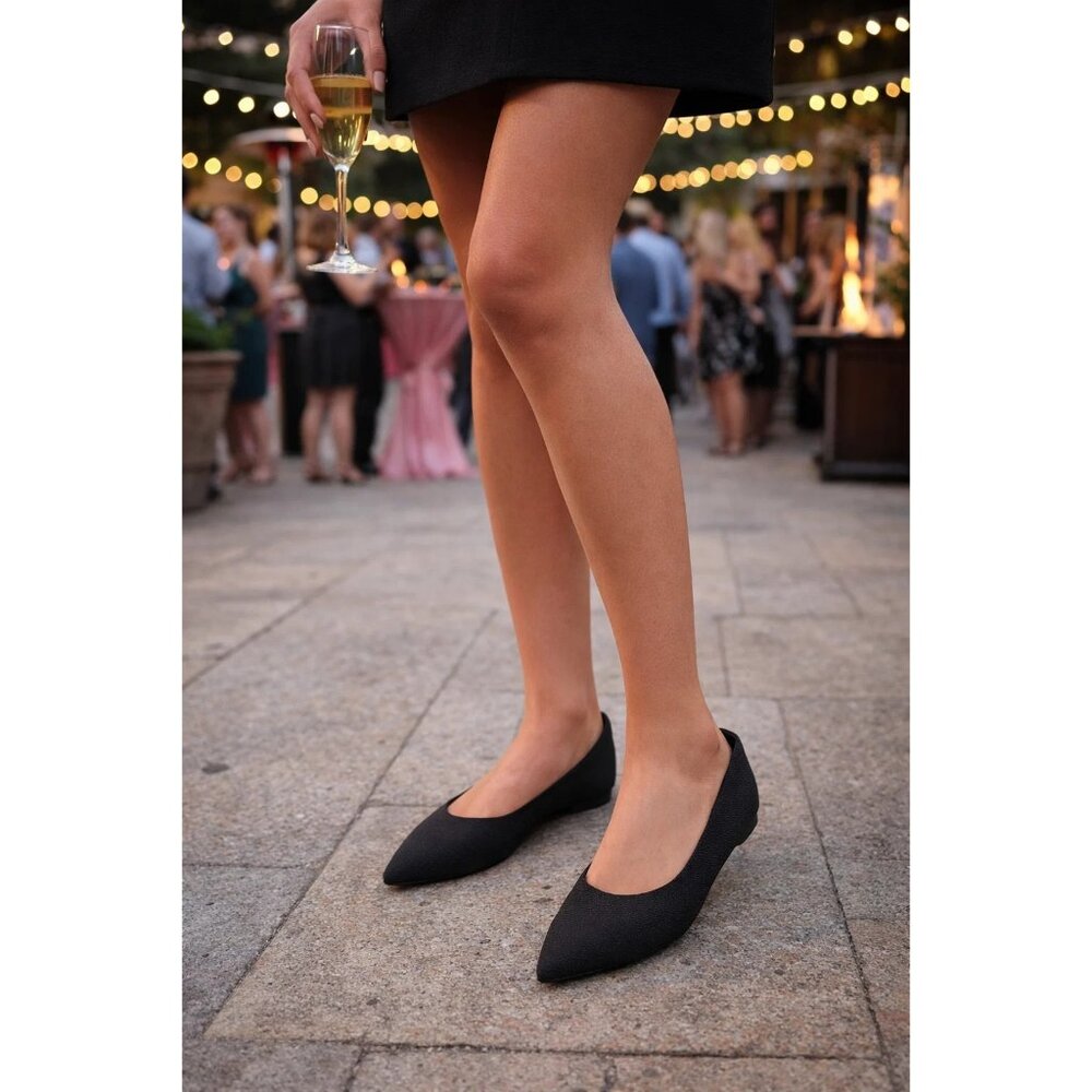 Slocyclub Flat Shoes for Women Classic Pointed Toe Slip On Ballet Shoes size 7.5 - Picture 8 of 8